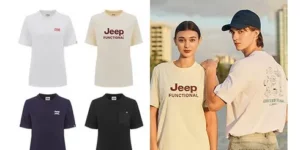 2024년 최고의 JEEP 남성 24 SUMMER COOL SORONA 반팔 티셔츠 4종 추천 탑 8